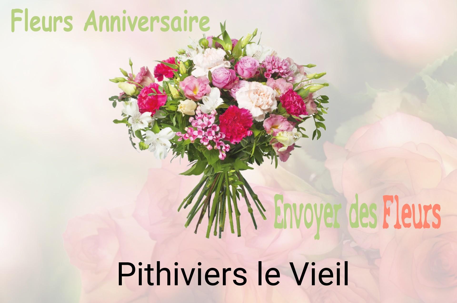 Bouquet de fleurs d’anniversaire livré à Pithiviers-le-Vieil