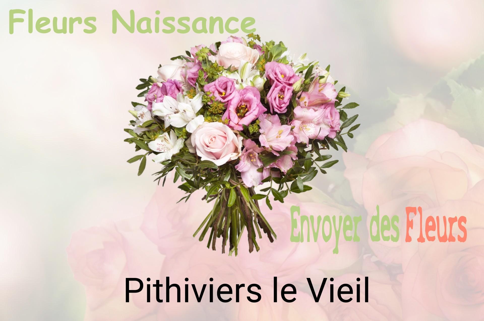 Bouquet de fleurs de naissance livré à Pithiviers-le-Vieil