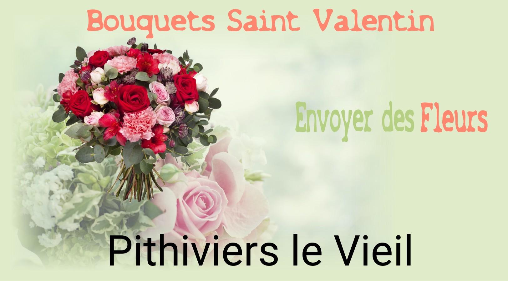 Roses de Saint-Valentin livrées à Pithiviers-le-Vieil